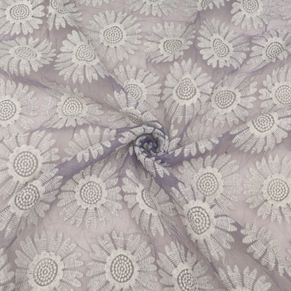 Organza Embroidery Fabric