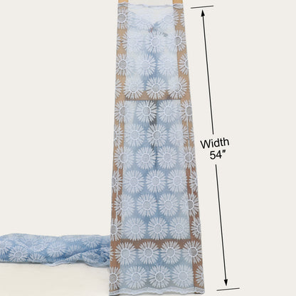 Organza Embroidery Fabric