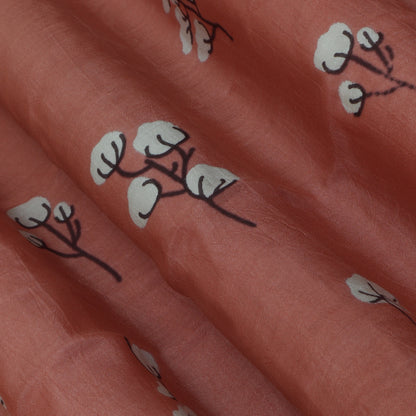 Colored Muslin Print Fabric