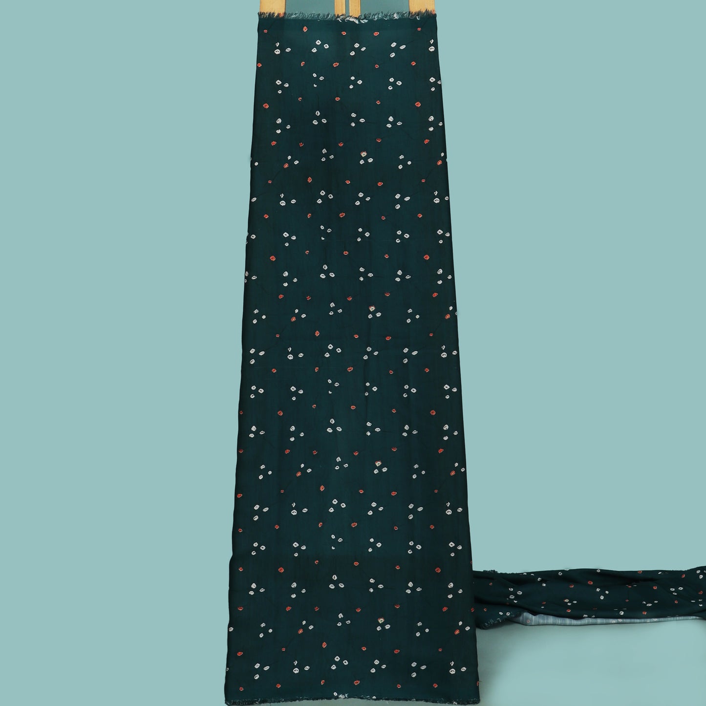 Multi Color Modal Satin Print Fabric