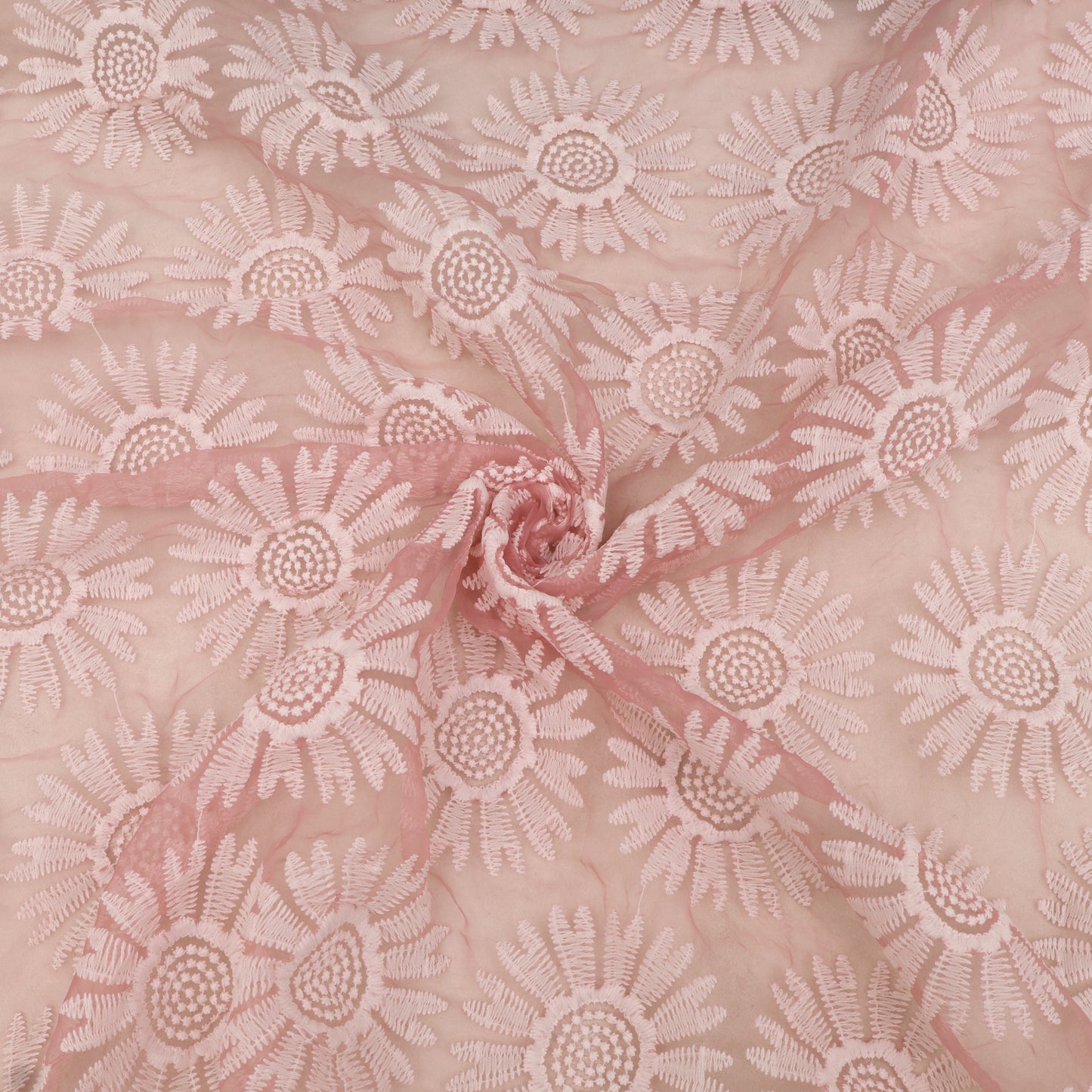 Organza Embroidery Fabric