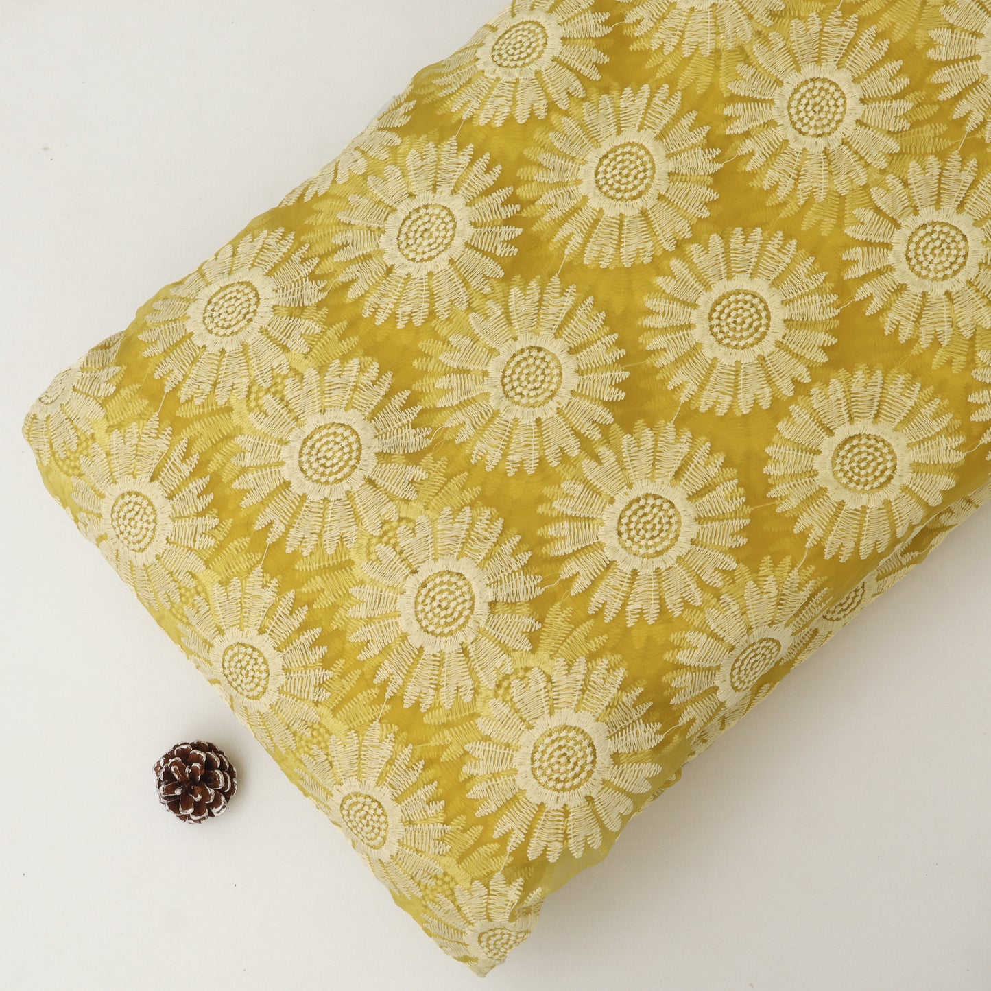 Organza Embroidery Fabric