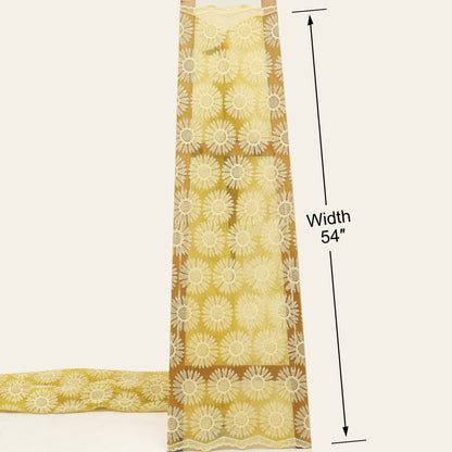 Organza Embroidery Fabric