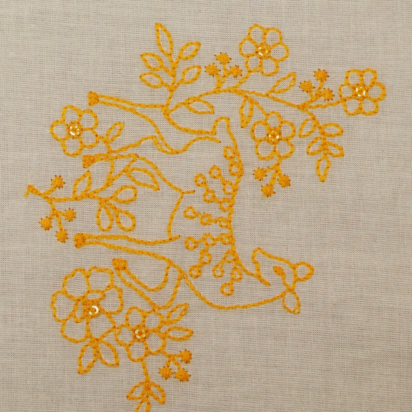 Colored Cotton Embroidery Fabric