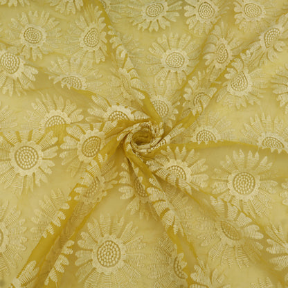 Organza Embroidery Fabric