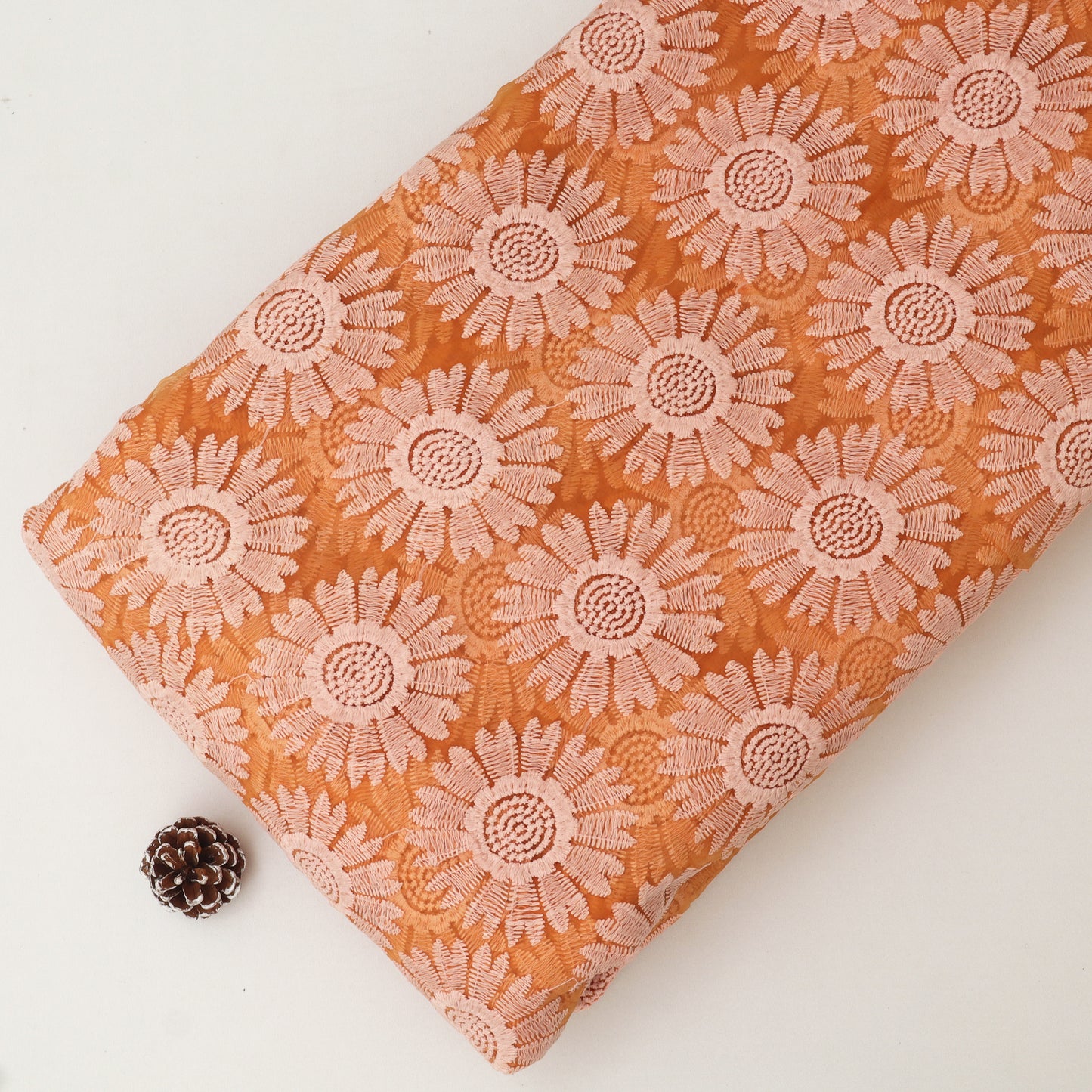 Organza Embroidery Fabric