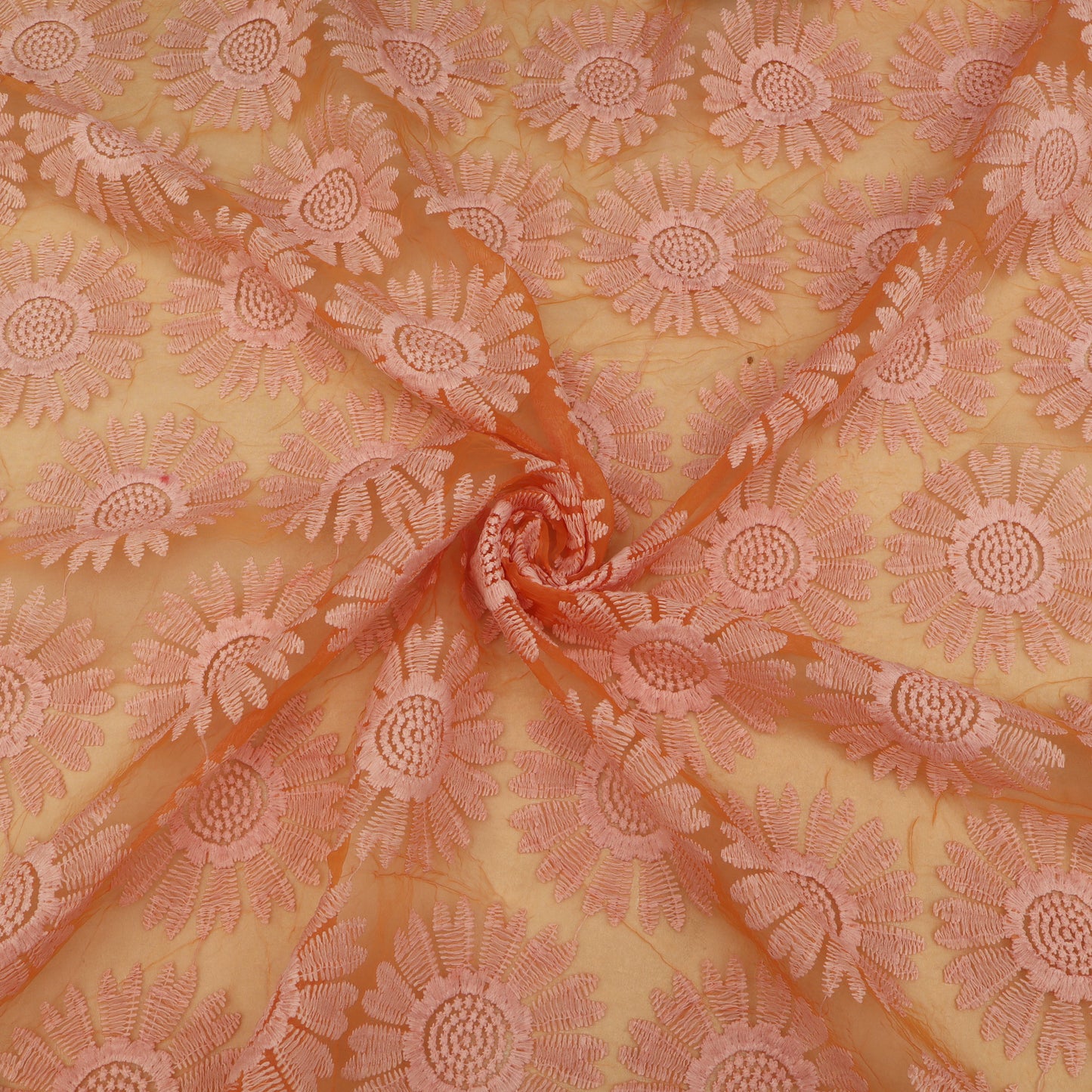 Organza Embroidery Fabric