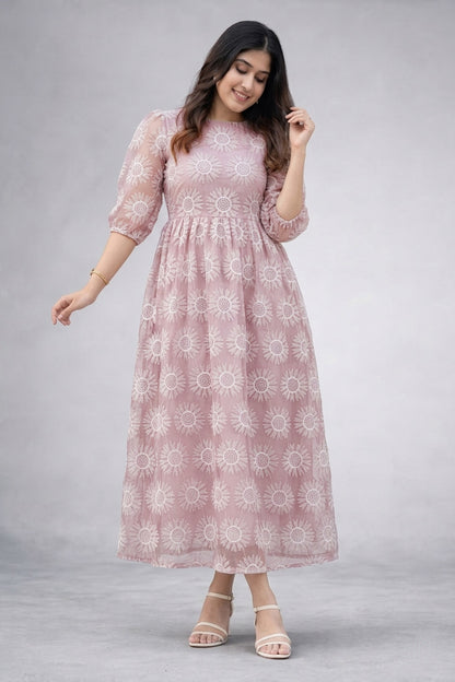 Organza Embroidery Fabric