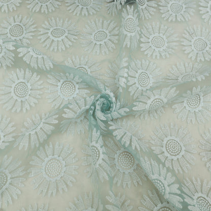 Organza Embroidery Fabric