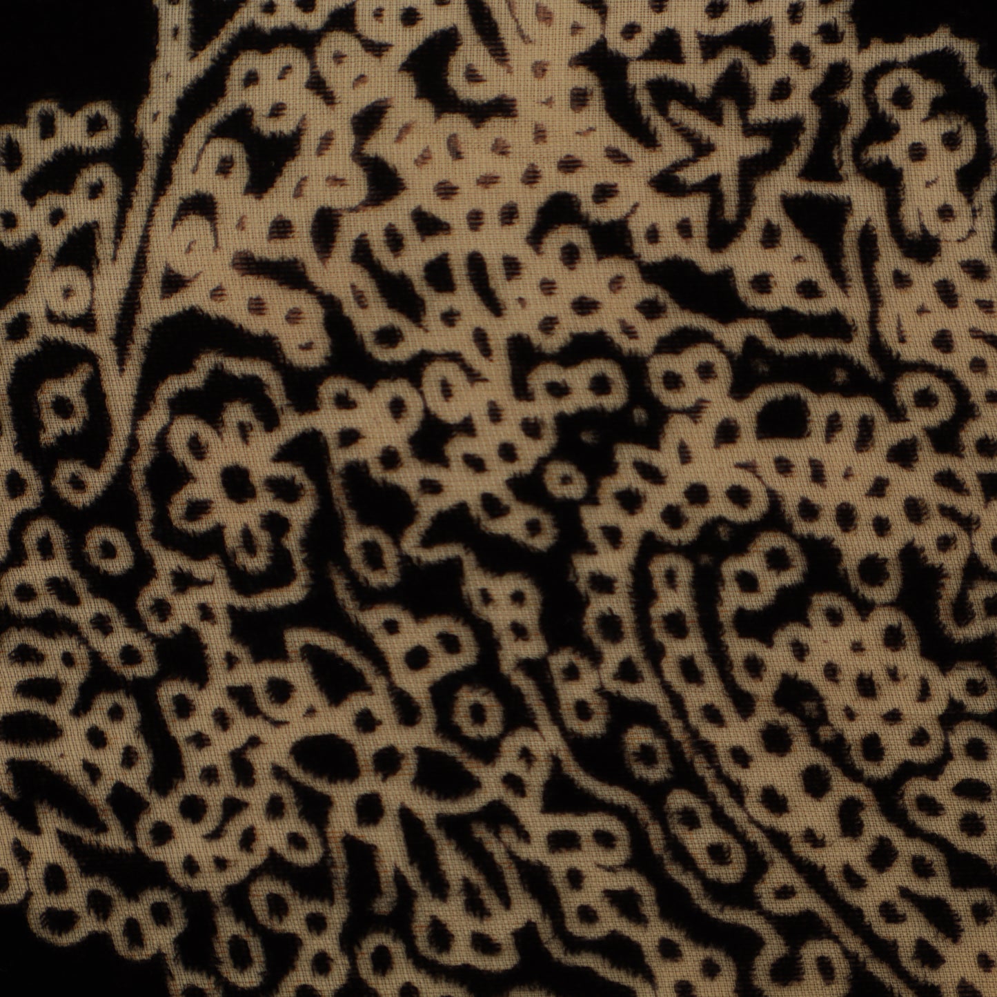 Black Color Pure Brasso Velvet Fabric