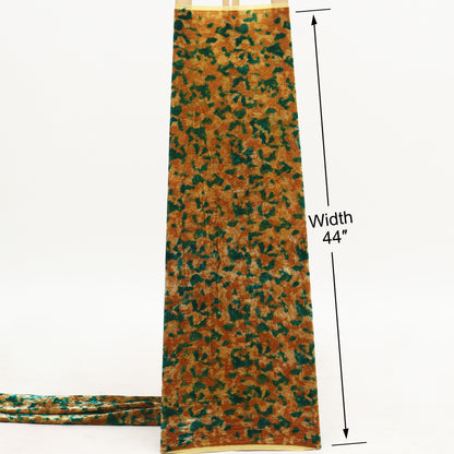 Pure Velvet Print Fabric,