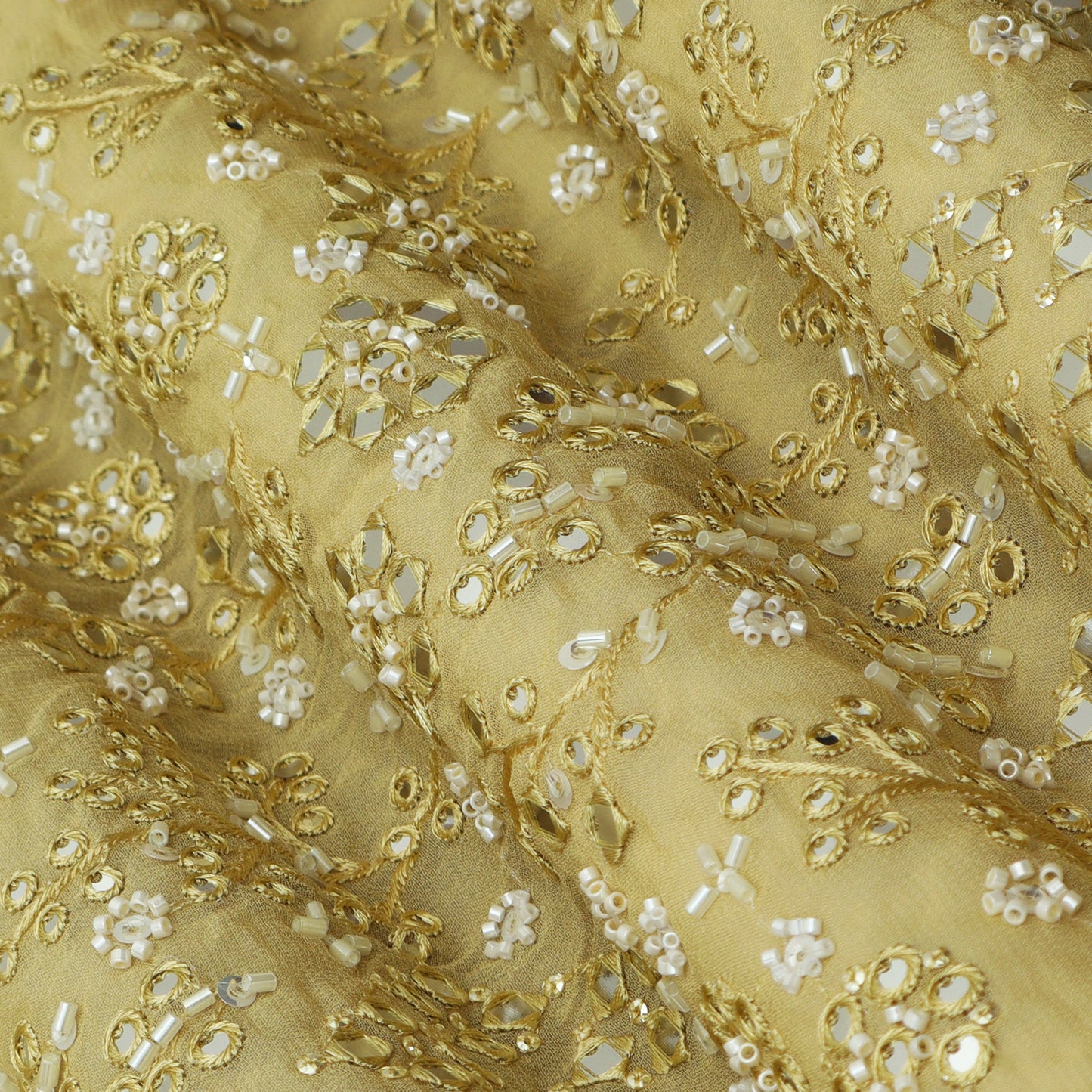 Georgette Embroidery Fabric