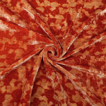 Pure Velvet Print Fabric