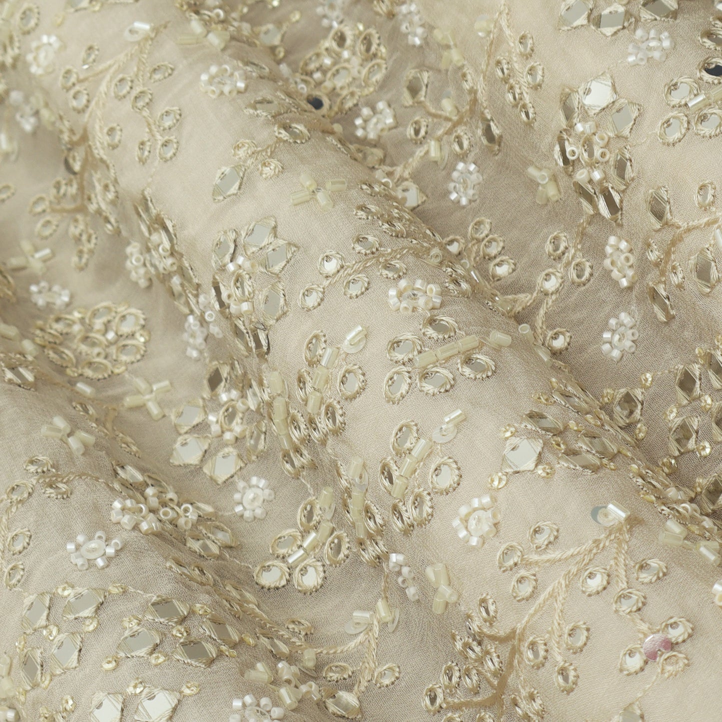 Georgette Embroidery Fabric