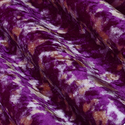 Pure Velvet Fabric Print