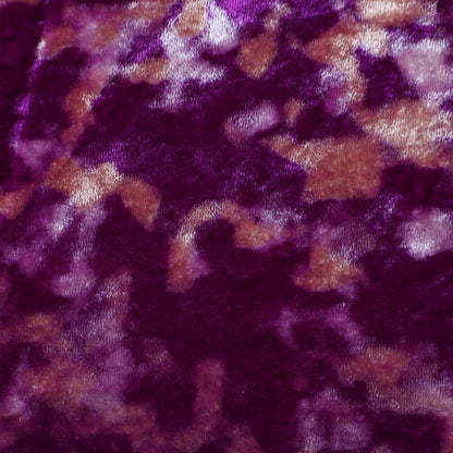Pure Velvet Fabric Print