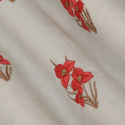 Colored Cotton Embroidery Fabric