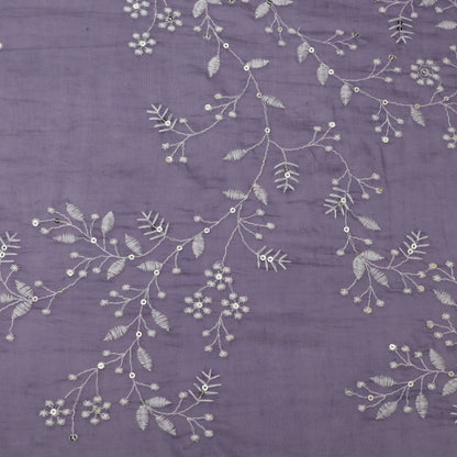 Mul Chanderi Border Embroidery Dupatta