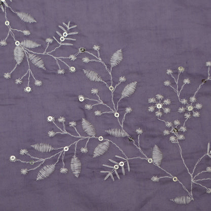 Mul Chanderi Border Embroidery Dupatta