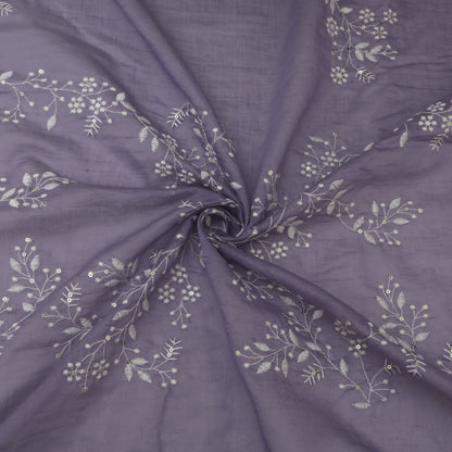 Mul Chanderi Border Embroidery Dupatta