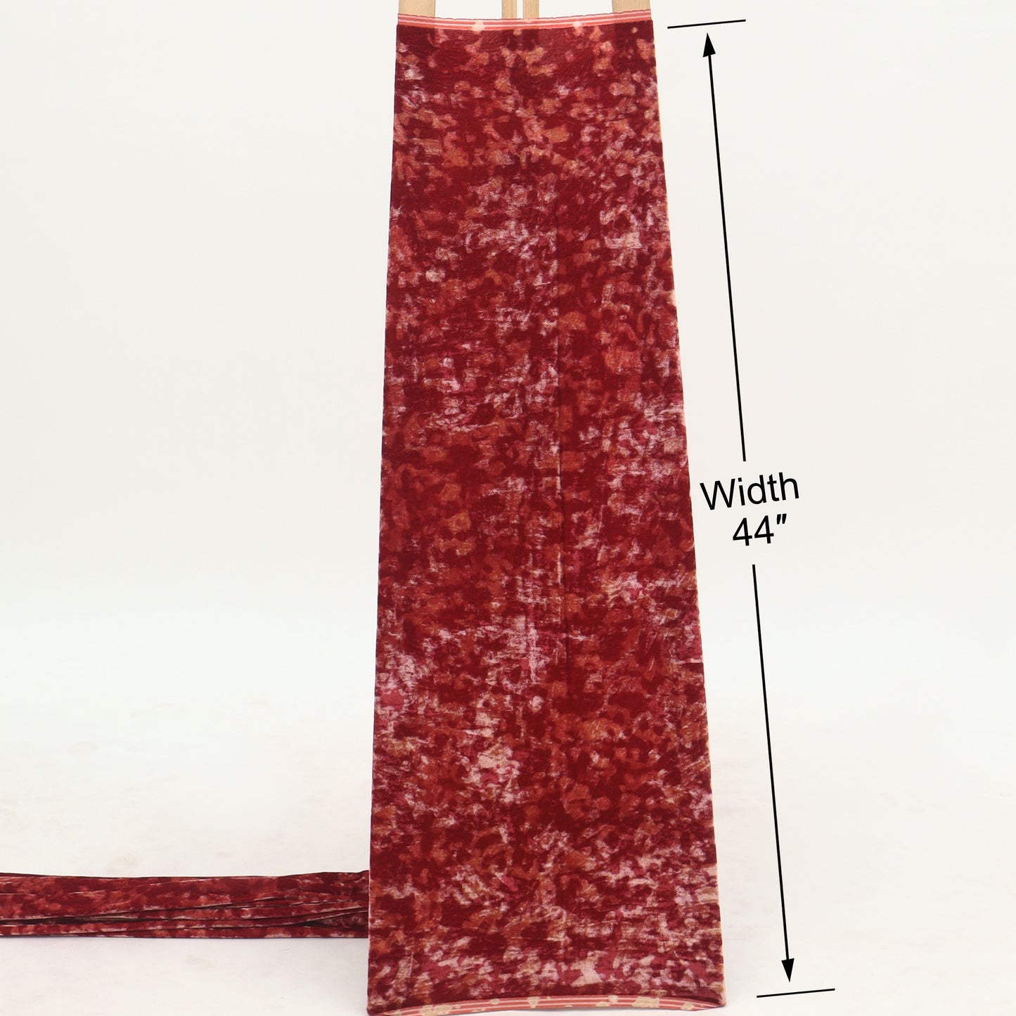 Pure Velvet Print Fabric