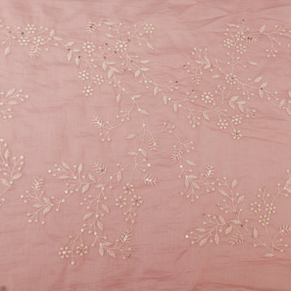 Mul Chanderi Border Embroidery Dupatta