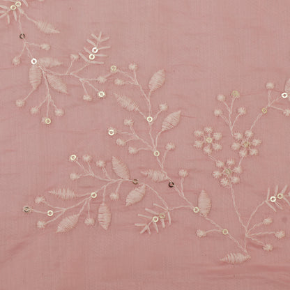 Mul Chanderi Border Embroidery Dupatta