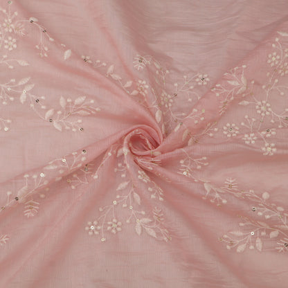 Mul Chanderi Border Embroidery Dupatta