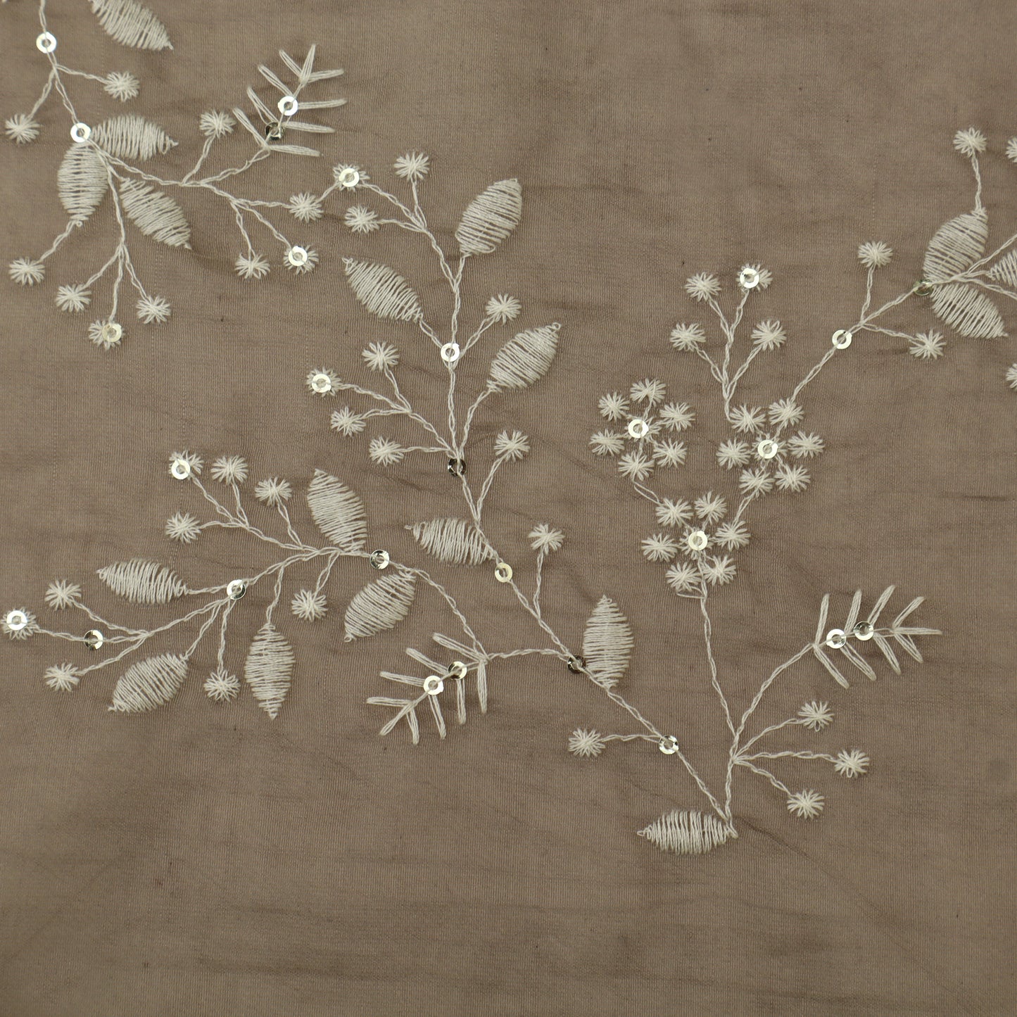 Mul Chanderi Border Embroidery Dupatta