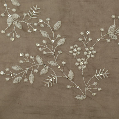 Mul Chanderi Border Embroidery Dupatta