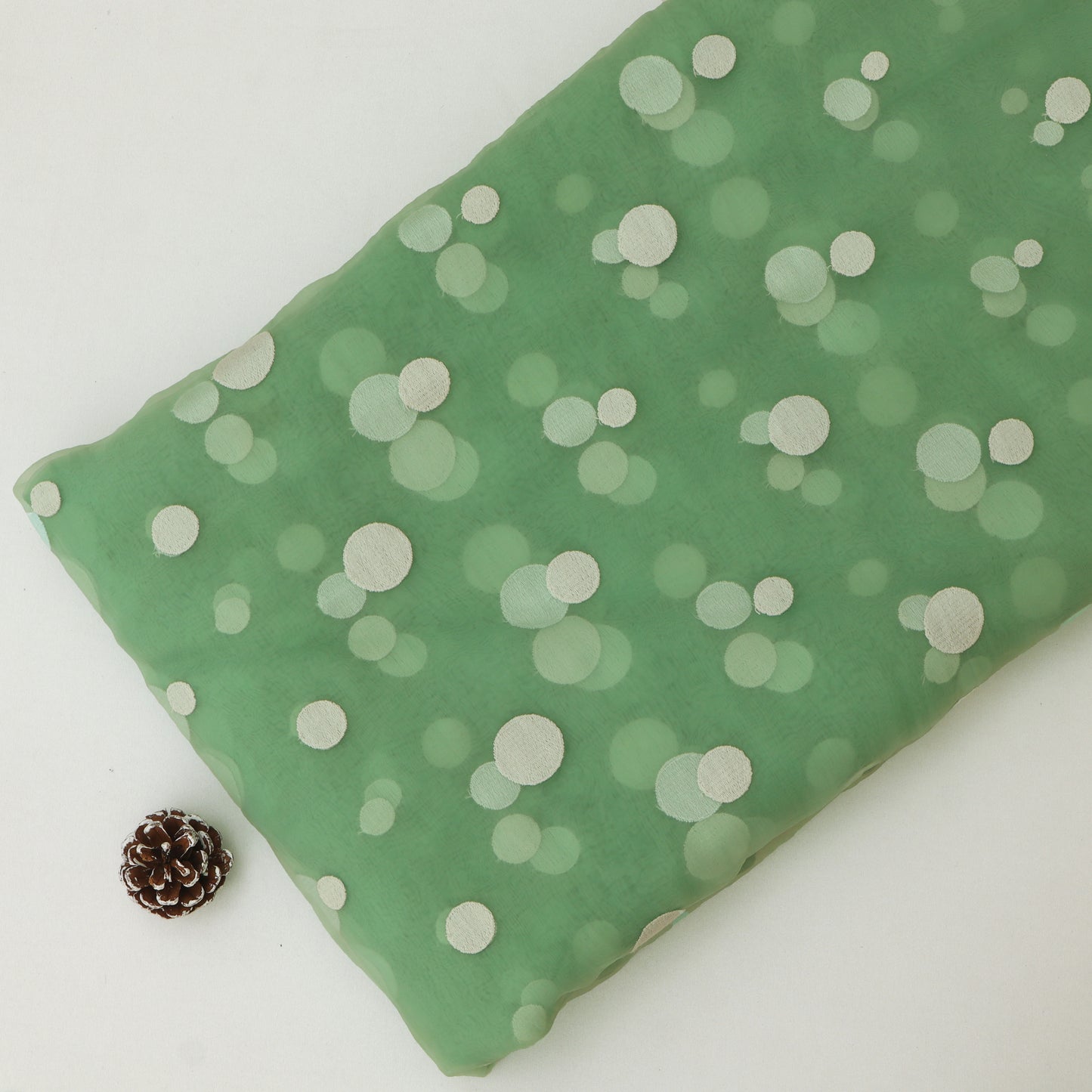 Organza Embroidery Fabric