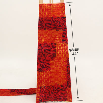 Pure Velvet Print Fabric