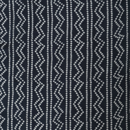 Blue Color Modal Satin Print Fabric