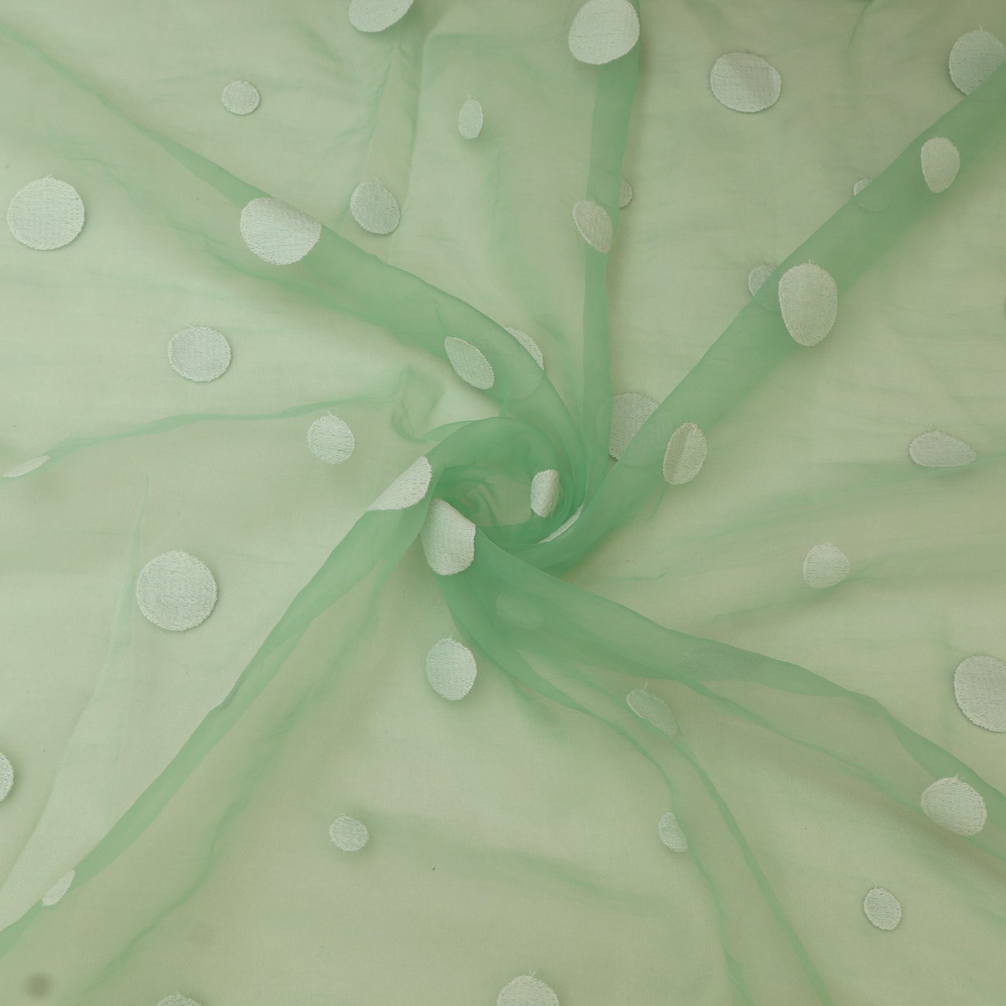 Organza Embroidery Fabric