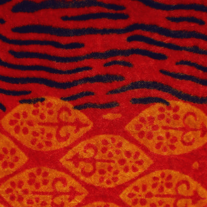 Pure Velvet Print Fabric