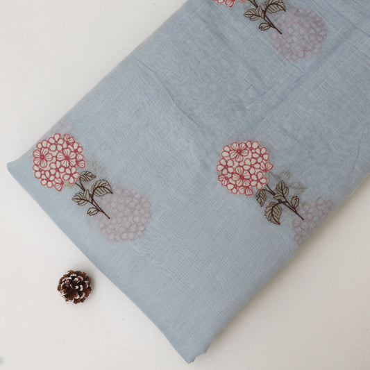Chanderi Embroidery Fabric