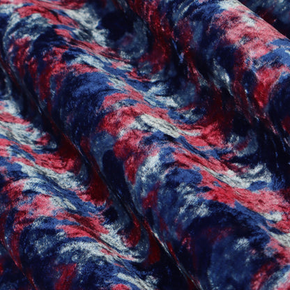 Pure Velvet Print Fabric