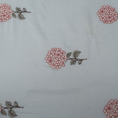 Chanderi Embroidery Fabric