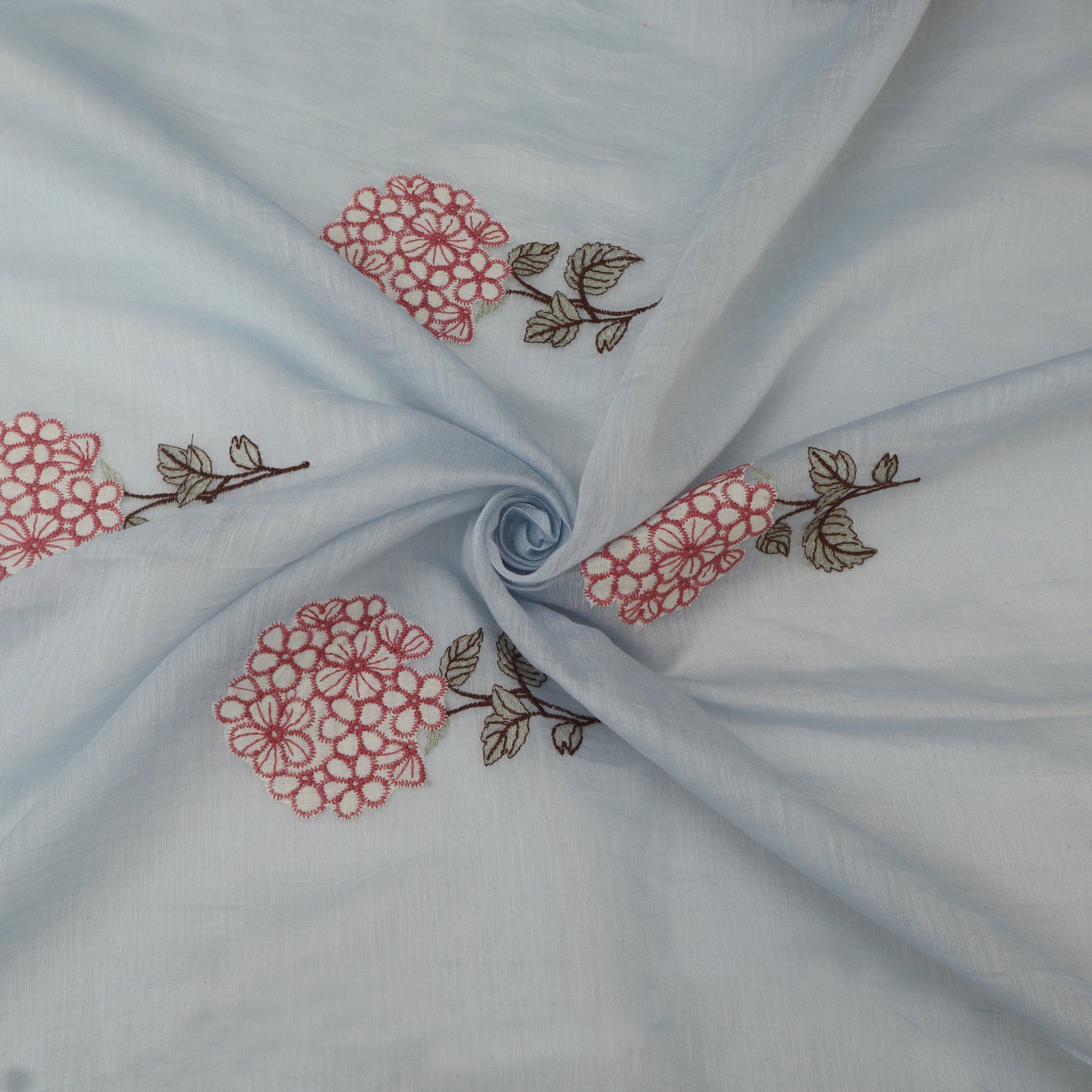 Chanderi Embroidery Fabric