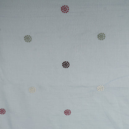 Chanderi Embroidery Fabric