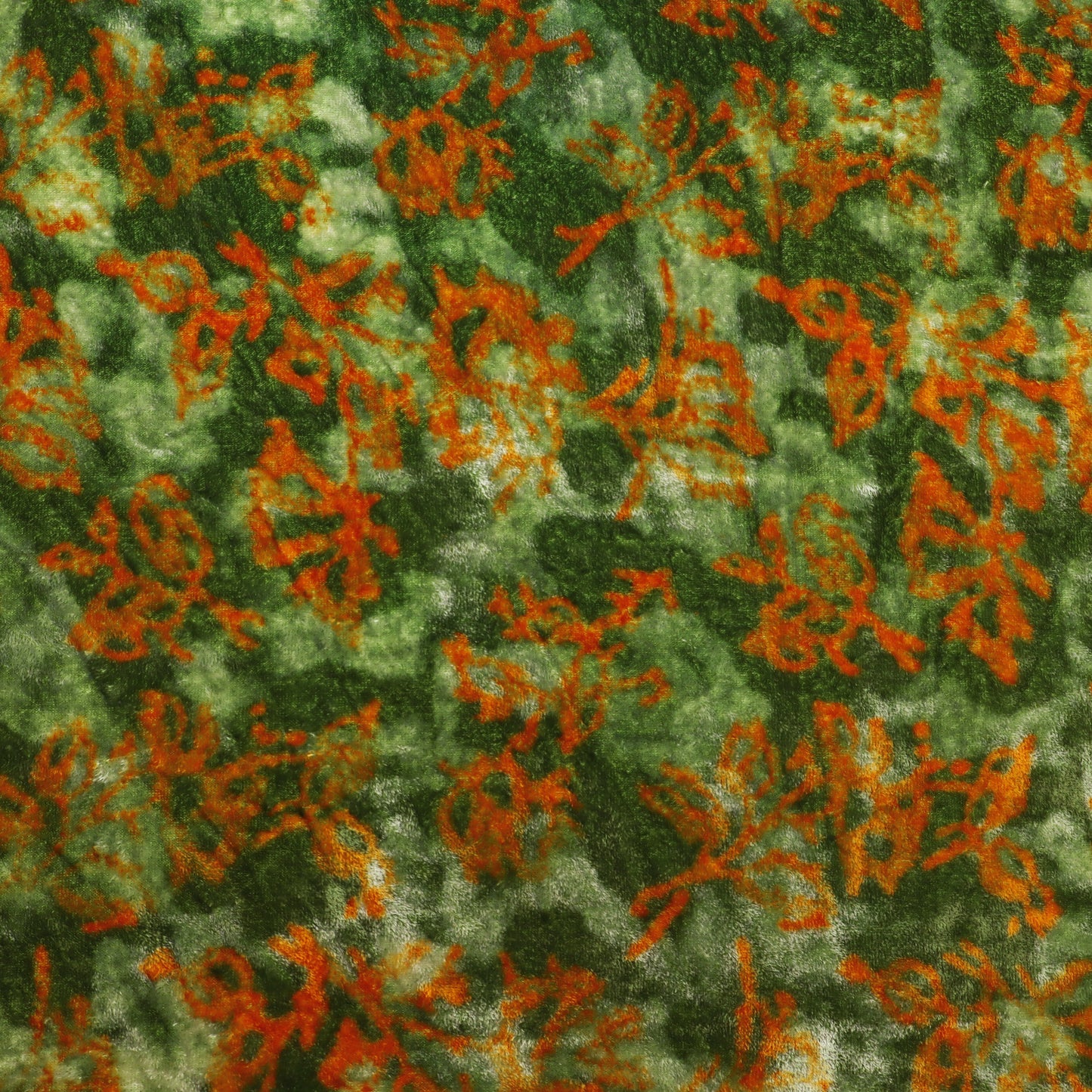 Pure Velvet Print Fabric