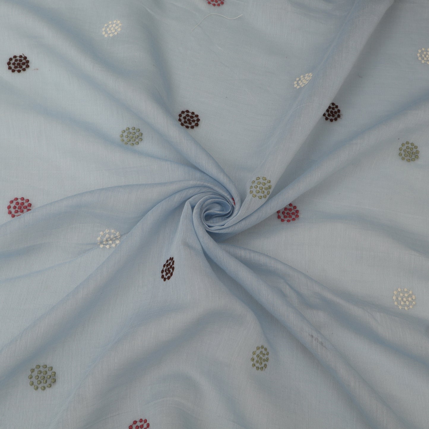 Chanderi Embroidery Fabric