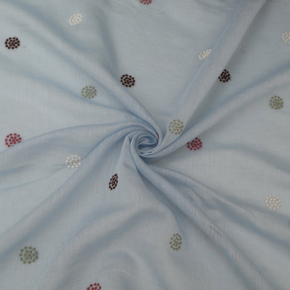 Chanderi Embroidery Fabric