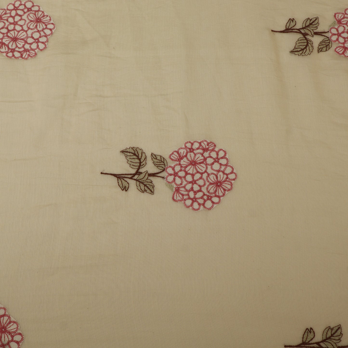 Chanderi Embroidery Fabric