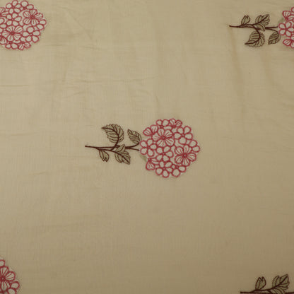 Chanderi Embroidery Fabric