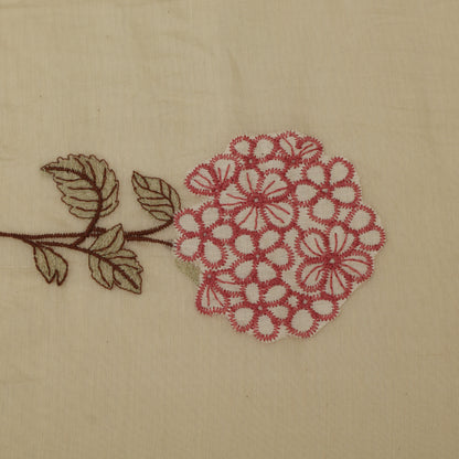 Chanderi Embroidery Fabric