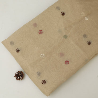 Chanderi Embroidery Fabric