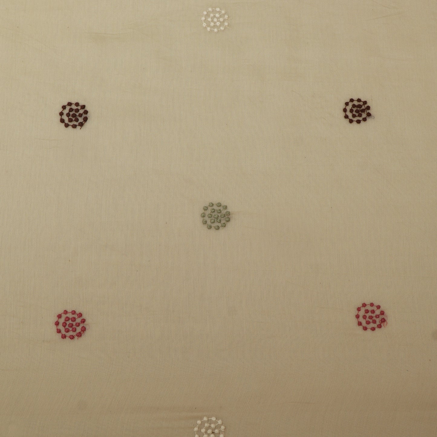 Chanderi Embroidery Fabric