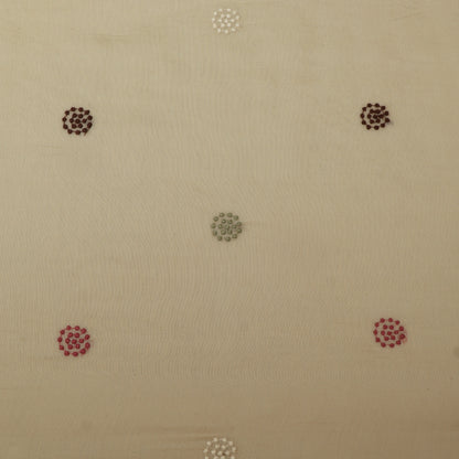 Chanderi Embroidery Fabric