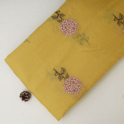Chanderi Embroidery Fabric